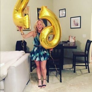 Printed Ruffle Two Piece Set